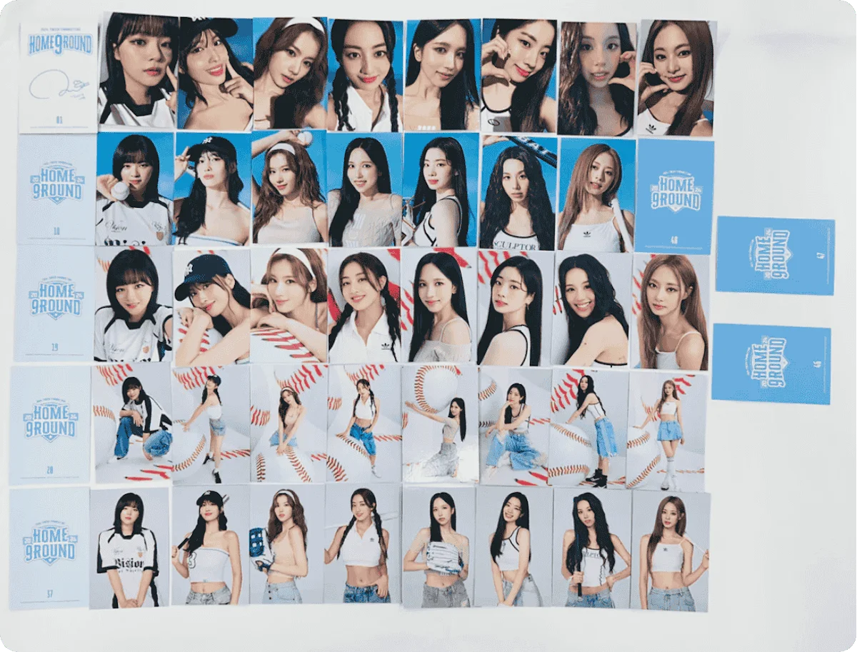 TWICE "HOME 9ROUND" - Official Trading Photocard