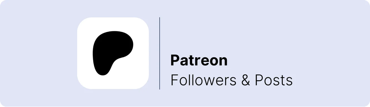 Patreon now connected to Soundcharts